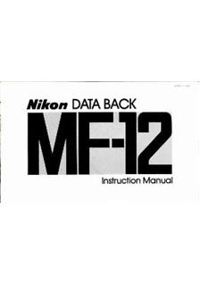 Nikon Backs - all manual. Camera Instructions.